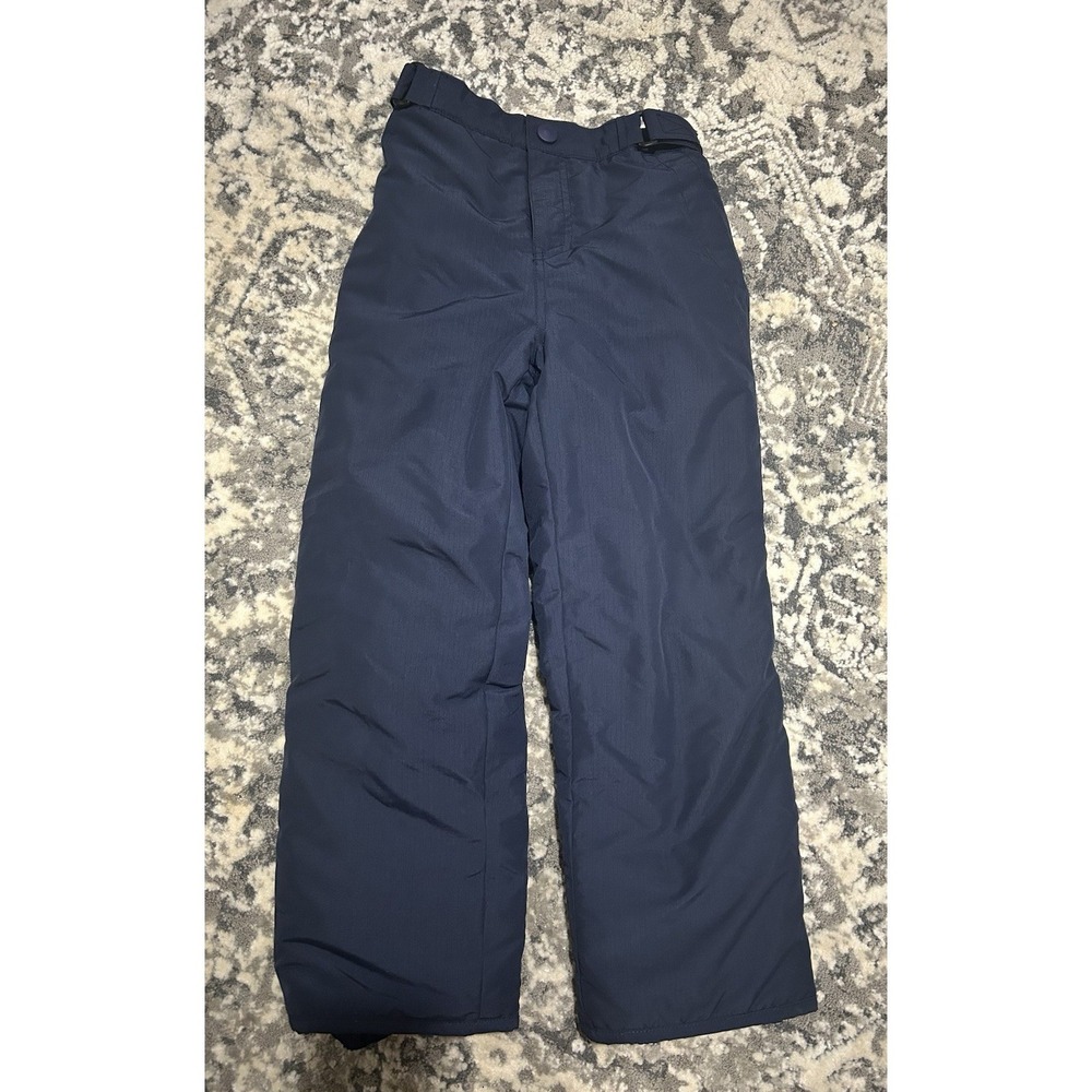 Children's Place Snow Pants Navy Blue Ski Snowsuit Winter Adjustable Kids Size 7